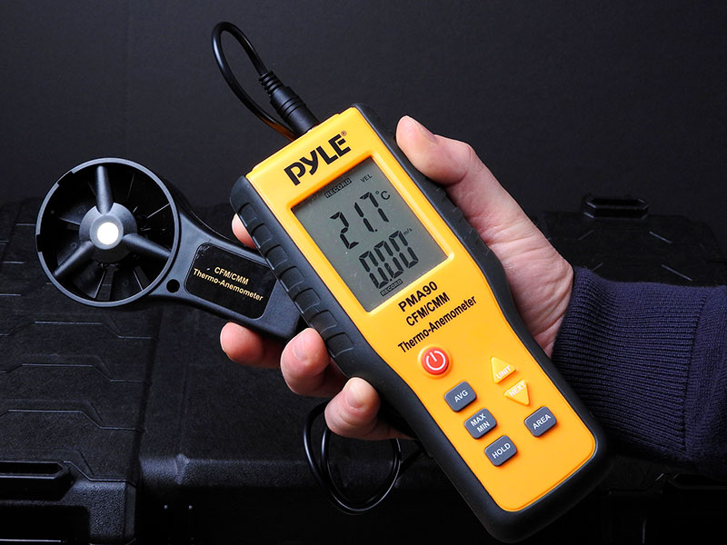 Digital Thermo-Anemometer, equipment of Victory Home Inspection, Inc.